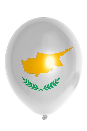 national flag of cyprus balloonの写真素材