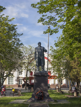 lenin monumentの写真素材