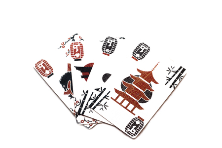 Four Aces from a deck of cards
