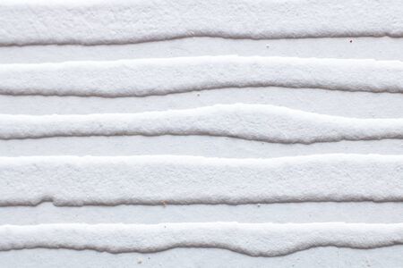 White wavy striped background horizontally close up, abstract photoの写真素材