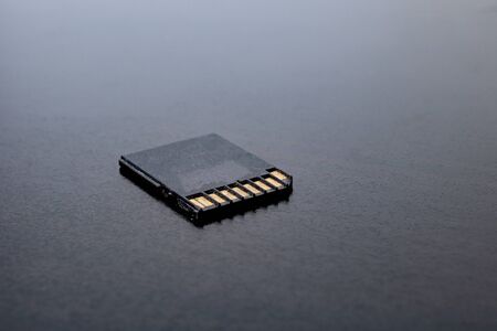 A card for a flash card on a wooden table
