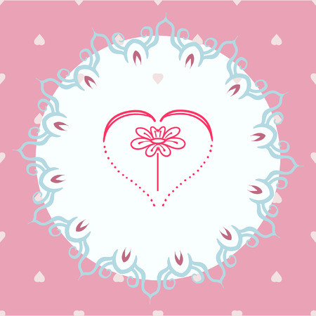 Vector seamless patterns. Red color. Endless texture can be used for printing onto fabric and paper or scrap booking. Valentines day background for invitation.のイラスト素材