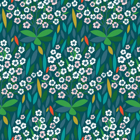 Indian traditional floral pattern.のイラスト素材