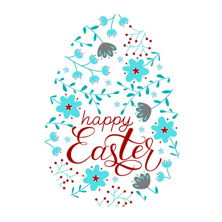 Easter greeting cardのイラスト素材