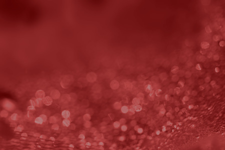 Defocused abstract red lights background.の写真素材