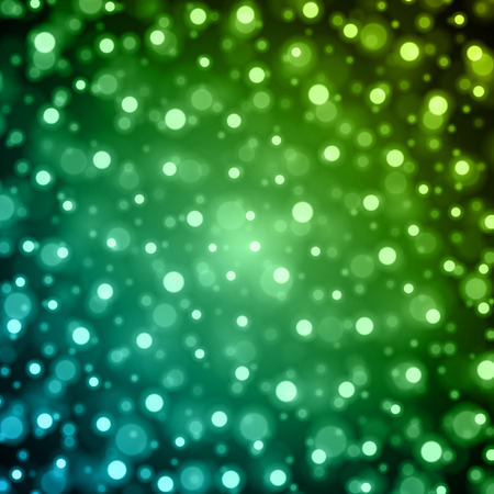 Abstract Light Blue Green Bokeh Background Vector Illustration. Magic Defocused Glitter Sparkles. Good for promotion materials, Brochures, Banners. Abstract Backdrop.のイラスト素材