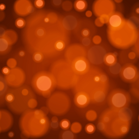 Abstract Light Orange Bokeh Background Vector Illustration. Magic Defocused Glitter Sparkles. Good for promotion materials, Brochures, Banners. Abstract Backdrop.のイラスト素材