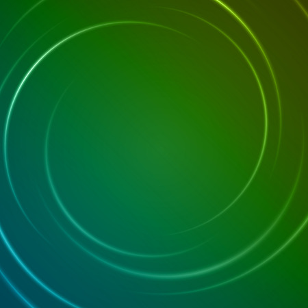 A Smooth light blue green waves lines vector abstract bacground.のイラスト素材