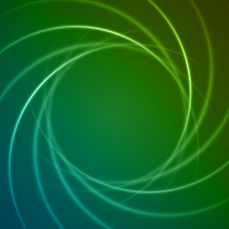 Smooth light blue green waves lines vector abstract bacground. Good for promotion materials, brochures, banners. Abstract Backdrop, Technology Background.のイラスト素材
