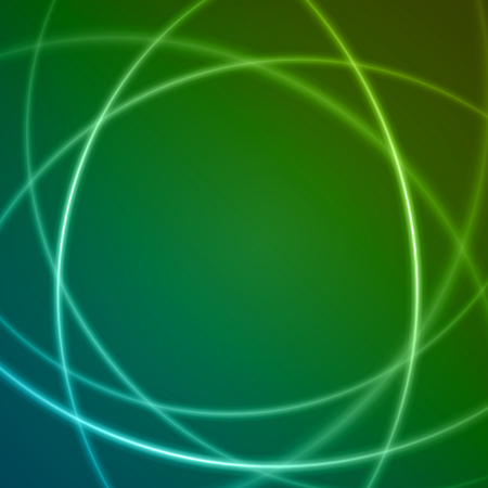 Smooth light blue green waves lines vector abstract bacground. Good for promotion materials, brochures, banners. Abstract Backdrop, Technology Background.のイラスト素材