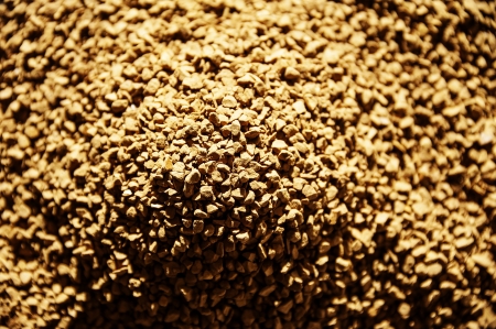 instant coffee in detail - macroの写真素材
