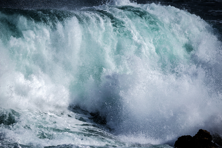 big sea waveの写真素材