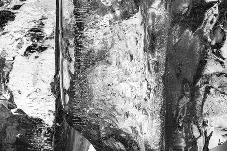 ice texture close up in the macro detail