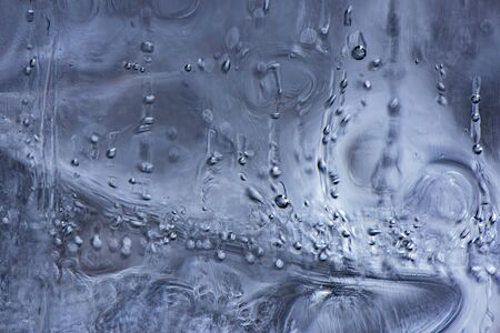 ice texture close up in the macro detail