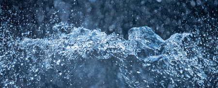 rain drops - in the macro detail