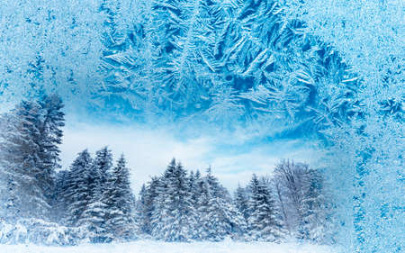 winter landscapeの写真素材