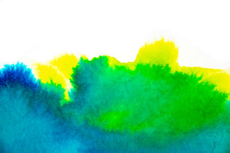 watercolors on paper - textured backgroundの写真素材