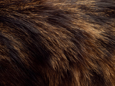 detail of hair - fur - macro photography