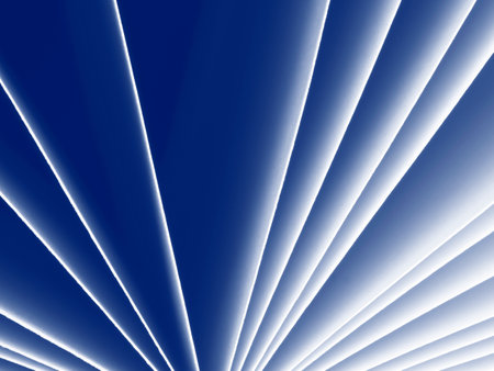 an abstract structure made of paper sheets in the detailの写真素材