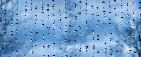 Macro photography of rain, abstract photography
