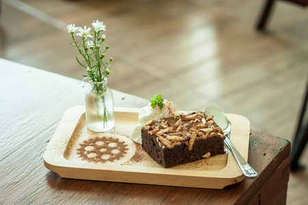 Chocolate Brownieの写真素材