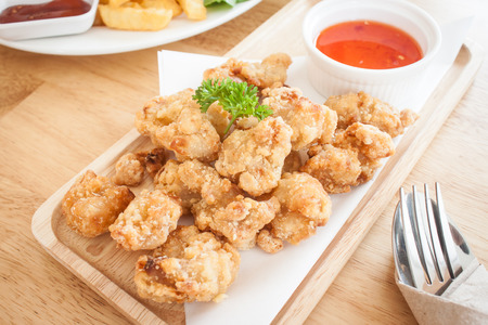 Fried chicken Karaage - Japanese foodの写真素材