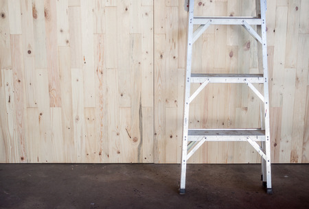 wooden wall pine Light color / staircasetechnicianの写真素材