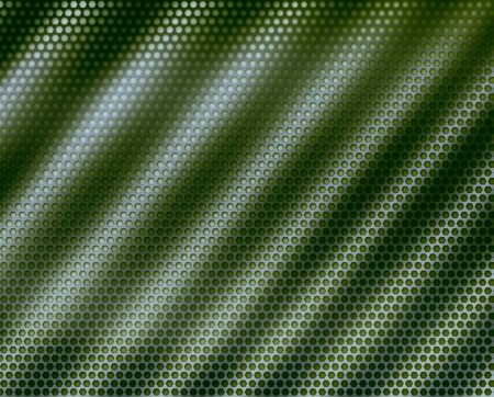 Background green texture of wavy cellular surface  の写真素材