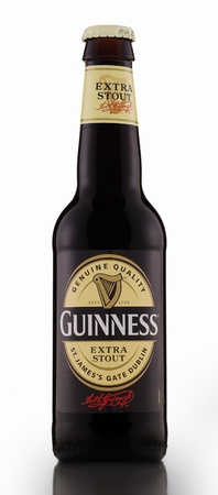 Guinness Extra Stout Irish Dry Beerのeditorial素材
