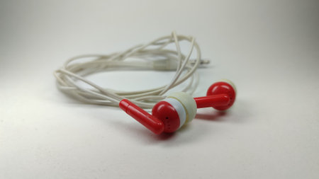 Headphones. Product photography. Listen to music.