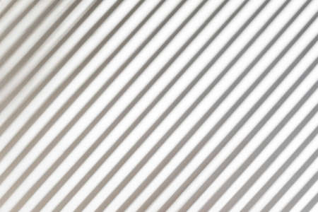 White background with shadow and diagonal parallel linesの写真素材