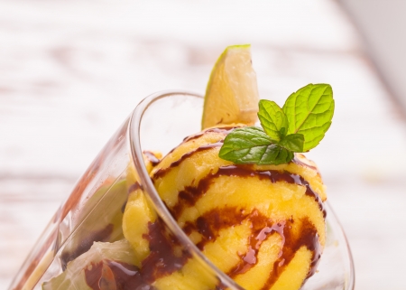Ice Cream , sundae の写真素材