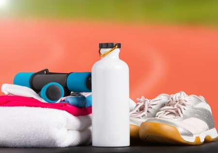 set for sports activitiesの写真素材