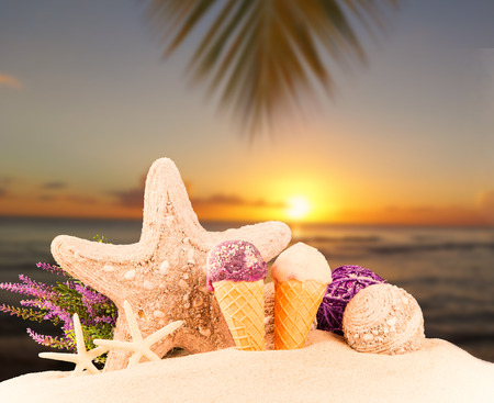 Summer conceptの写真素材