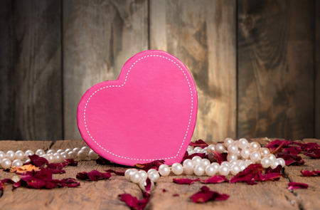 St Valentine's setting. Valentine day conceptの写真素材