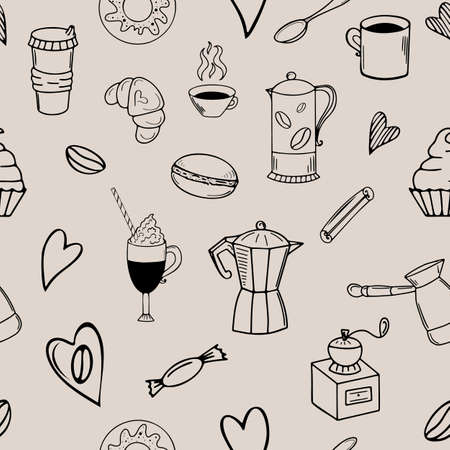 Vector illustration of a cocktail in a glassのイラスト素材