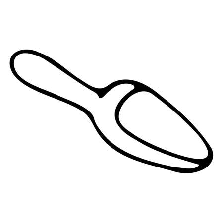 Simple vector illustration of a children's toy doodle icon.のイラスト素材