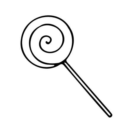 Simple vector illustration of a children's toy doodle icon.のイラスト素材