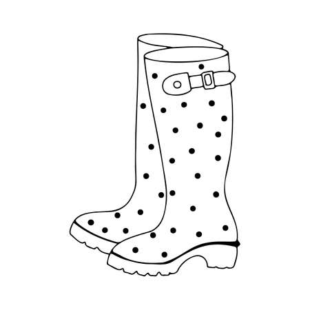 Gardening gloves, gardening tools, garden and vegetable garden iconsのイラスト素材