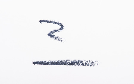 Eye-liner Crayon Sample Strokeの写真素材