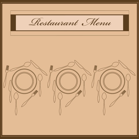 Menu card のイラスト素材