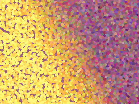 abstract background consisting of squares. Color gradient from yellow to pink. high quality photoの写真素材