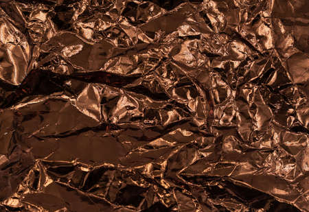 Abstract texture pattern metallic paper using as a background or wallpaper. Metal aluminum foil shiny and reflector. high quality photoの写真素材
