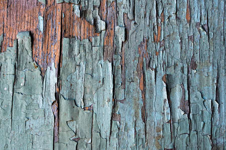 Old green wooden wall with cracked paint, background texture. High quality photo. high quality photoの写真素材