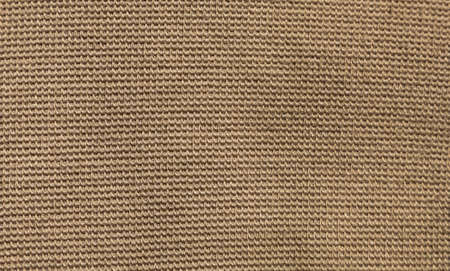 Brown and Cream Canvas or rustic jute sackcloth woven fabric texture background. Textiles for coffee beans. High quality photo. high quality photoの写真素材