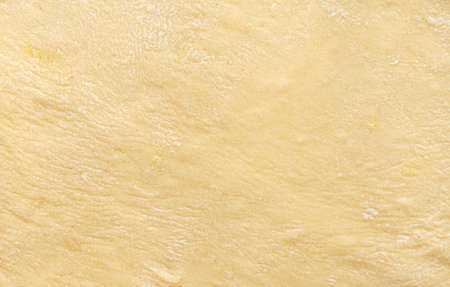Texture of evenly rolled dough.Background of the dough for baking. high quality photoの写真素材