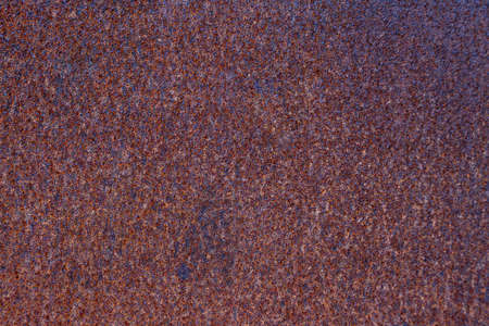 weathered metal texture, rusty iron sheet backgroundの写真素材