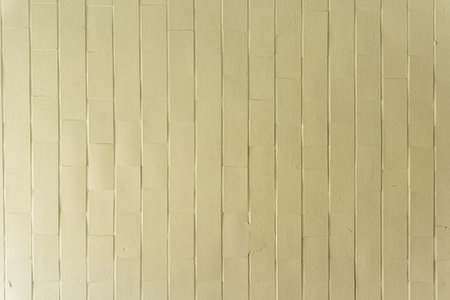 white brick wall texture for pattern background. copy space.の写真素材