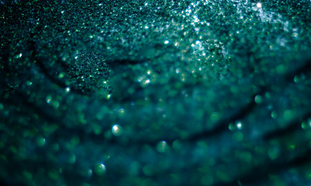 Bright luxury texture in teal shades suitable artistic backgrounds. Perfect for modern advertising concepts.Bright patterns and backgrounds, symbolizing harmony, regeneration, and tech-driven creativity for branding and graphic design.の写真素材