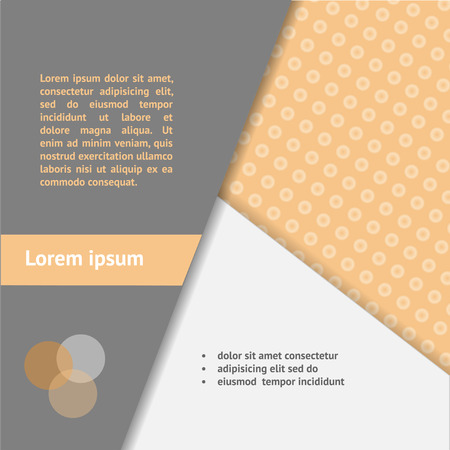 Template corporate elegant design for web, mail, booklet, report concept. Modern flat interface.のイラスト素材